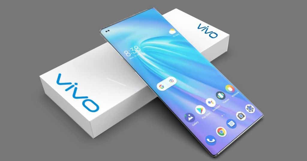 Front view of Vivo Y-series smartphone showcasing curved AMOLED display